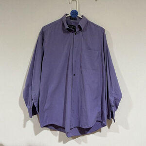 Men’s Club room By Charter Club Long Sleeve Dress Shirt Purple Size 16